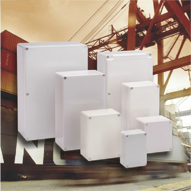 200*120*56mm ip65 weatherproof enclosures box with Clear Top