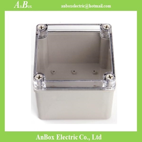 125*125*100mm ip66 waterproof clear plastic enclosure