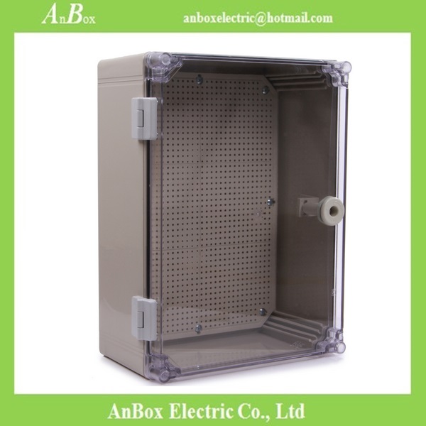 400x300x160mm ip65 outdoor electrical distribution box network distribution box with clear