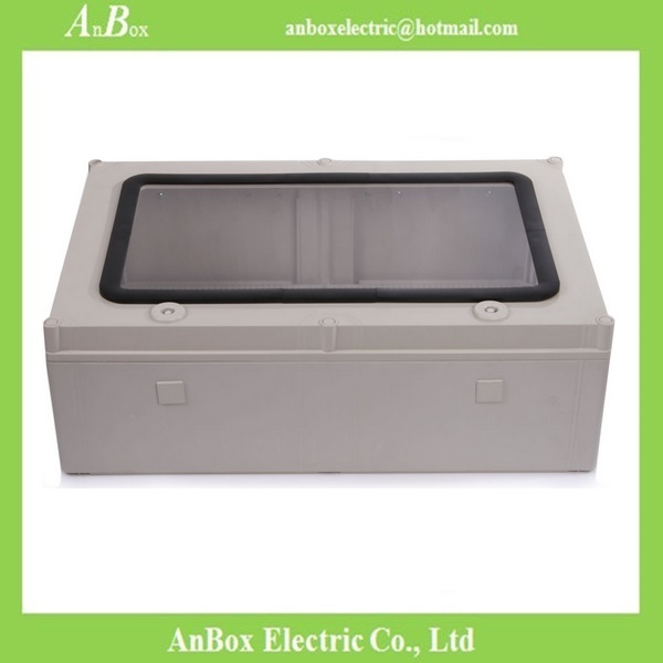 600x400x195mm ip65 ABS clear plastic lock box key box