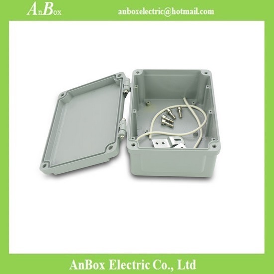 185*135*85mm ip66 weatherproof hinged metal junction box wholesale and retail