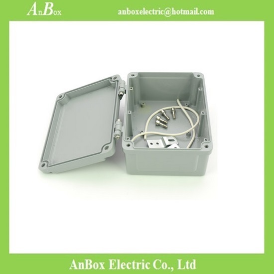 185*135*85mm ip66 weatherproof hinged metal junction box wholesale and retail