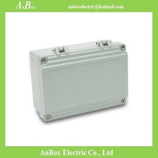 220*155*95mm ip66 weatherproof electrical junction box metal with hinged lid manufacturer