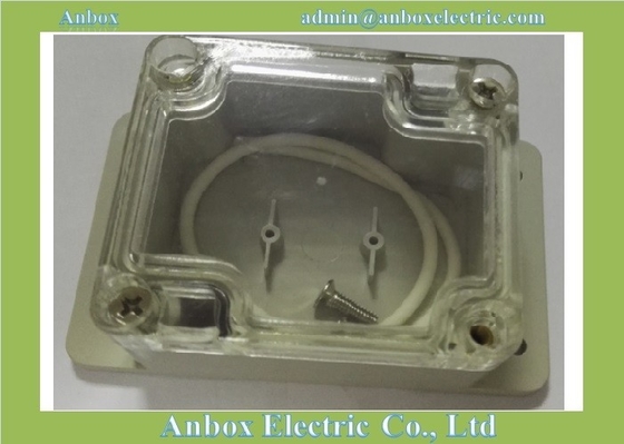 China 83*58*33mm IP65 clear wall mount watertight electrical boxes supplier