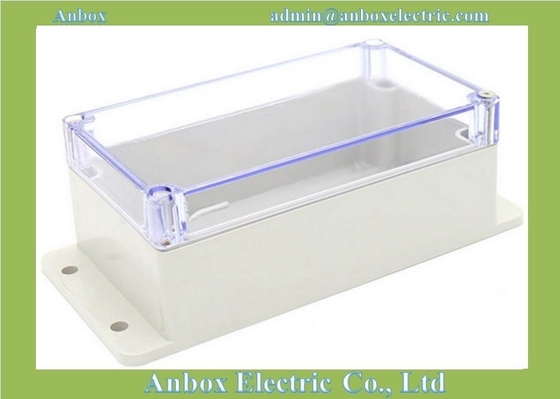 China 158*90*64mm wall mount plastic waterproof standard plastic enclosures with transparent lid supplier