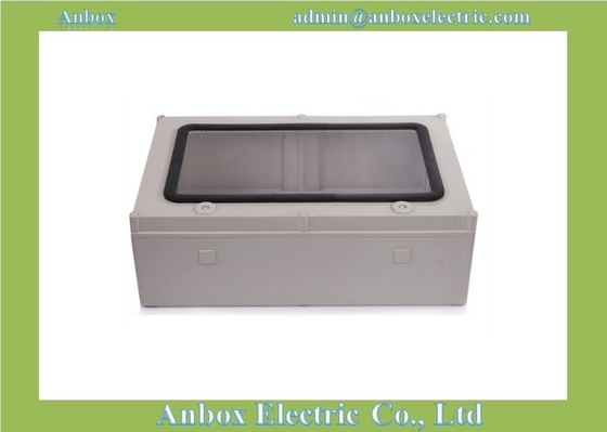 China 600x400x195mm ip65 ABS clear plastic lock box key box supplier