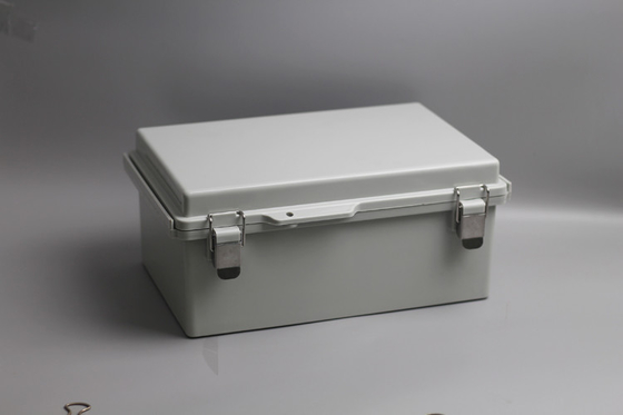 China 300x200x130mm / 11.02&quot;x7.48&quot;x5.51&quot; Watertight Enclosure with Hinged and Stainless Steel Latching Lid supplier