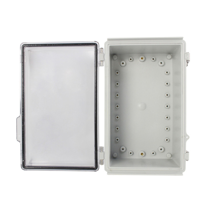 China 260x160x100mm / 10.23&quot;x6.30&quot;x3.93&quot; IP65 Electrical Enclosures with Hinged Lid Enclosures supplier