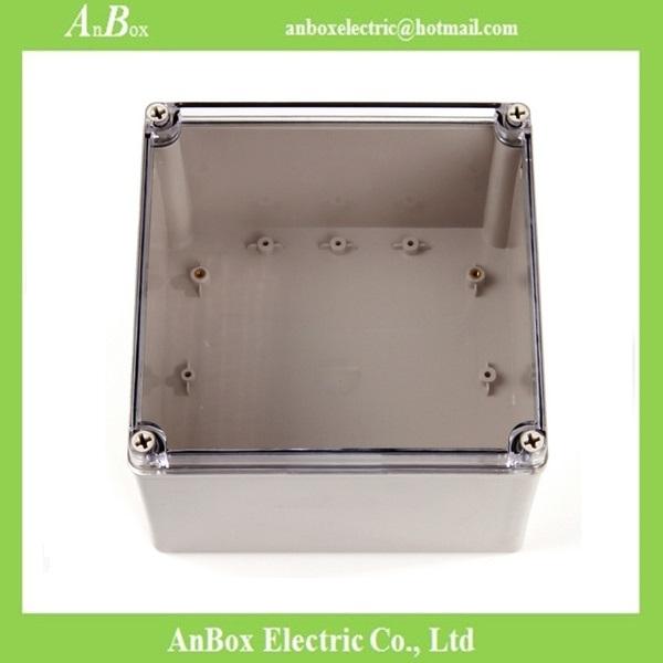 200*200*130mm ip66 Waterproof Clear Cover Plastic Enclosure Junction Box
