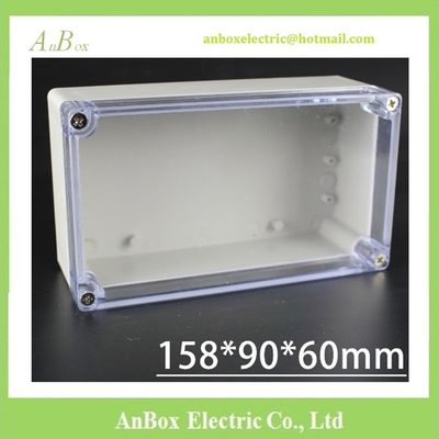 China 158*90*60mm Clear Lid Electrical Plastic Waterproof Enclosure ip65 supplier