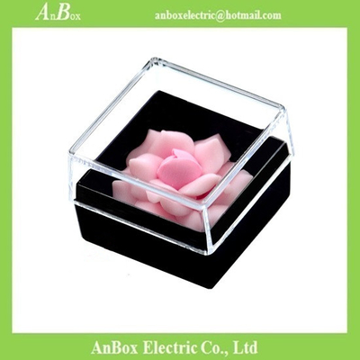 China Cheap price Poly Styrene PS material high transparent clear plastic storage box with cover supplier