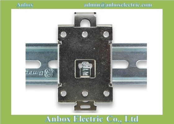 China 35mm DIN rail bracket snaps SRR electrical installation heat sink DIN Rail Mounting plates supplier