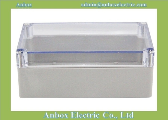 China 158x90x60mm IP65 ABS Plastic Waterproof junction Box with clear lid supplier