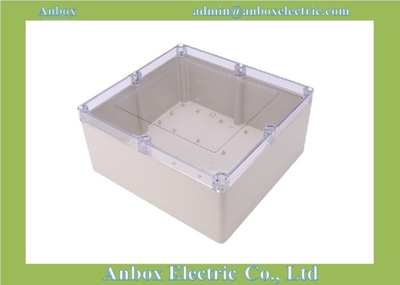 China 300*280*140mm Waterproof Clear Cover Plastic Electronic Project Box Enclosure case supplier
