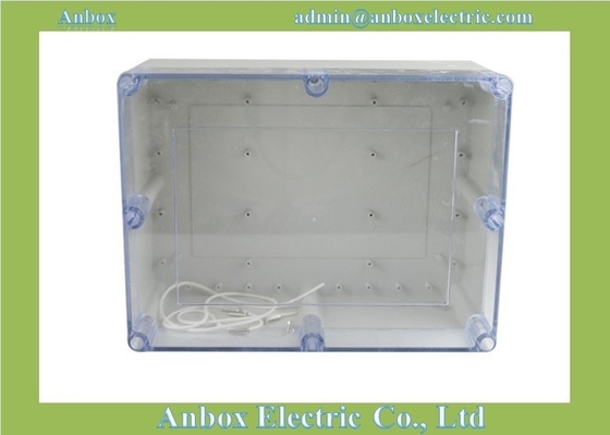 China 320*240*140mm ip66 Large Plastic Project Enclosure - Weatherproof with Clear Top supplier