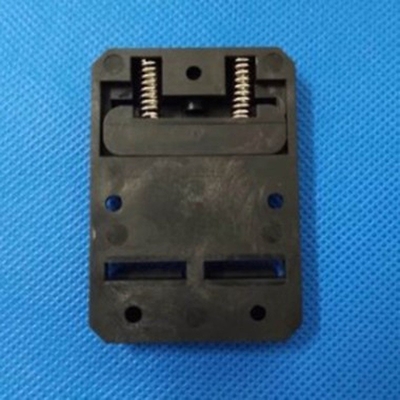 China 48mm Width Universal Molder DIN Rail Clip Nylon Spring Loaded DIN Clip supplier