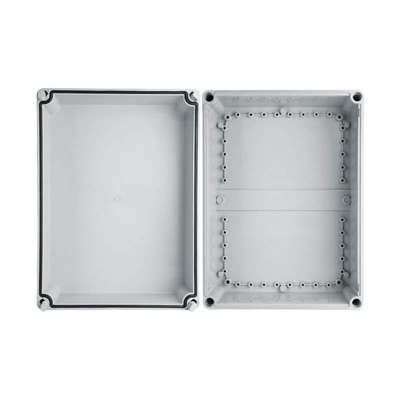 China 380x280x180mm PCB plastic case for electronic device cut holes DIY Project supplier