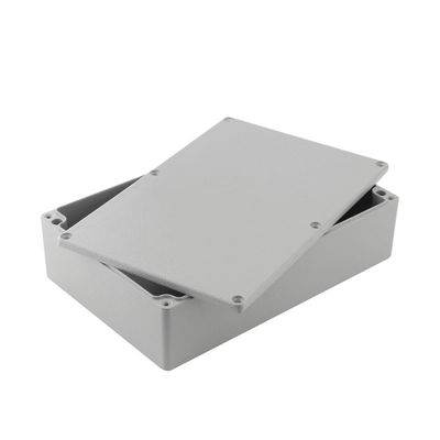 China 222x145x55mm Metal Electrical Junction Box Sizes with Screws supplier