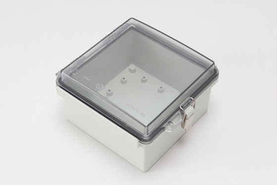 China 150x150x90mm / 5.90&quot;x5.90&quot;x3.54&quot; Universal IP67 Hinged Electrical Enclosures Junction Boxes supplier