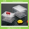 Poly Carbonate rectangle transparent gift box plastic transparent box with lid for packing supplier