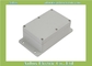 192x100x62mm IP65 grey colour din rail enclosure with flange supplier