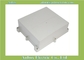 330x300x90mm IP65 grey colour large plastic electrical cabinets with flange supplier