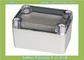 95*65*55mm IP66 High Protection Electrical Waterproof Enclosure With Clear Lid supplier