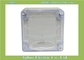 120*120*90mm electrical clear plastic housing supplier