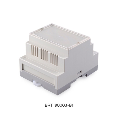 72*87*60mm Din Rail Enclosure For Electronic Project Industrial Diy Fireproof Wire Box supplier