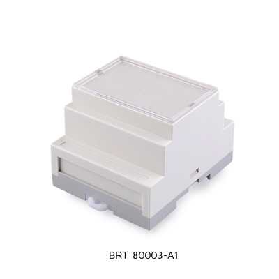 72*87*60mm Din Rail Enclosure For Electronic Project Industrial Diy Fireproof Wire Box supplier