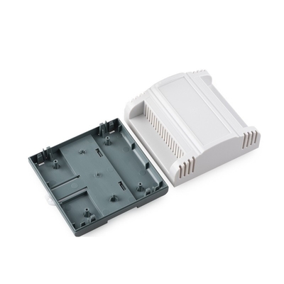 108*112*56mm Din Rail Enclosure For Electronic Diy Fireproof Plastic Housing Distribution Box supplier