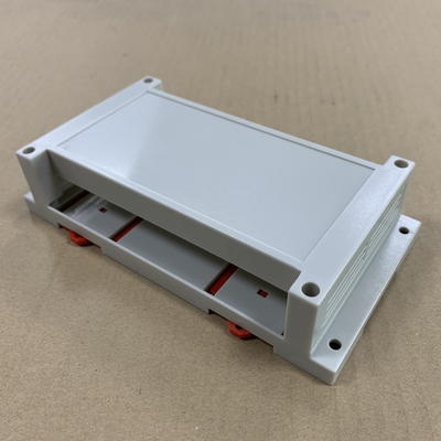 175*90*40MM Din Rail Plastic Housing Enclosure In Grey And Black Color supplier