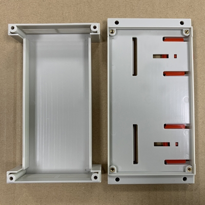 175*90*40MM Din Rail Plastic Housing Enclosure In Grey And Black Color supplier