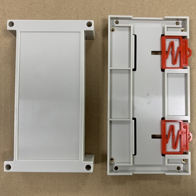 175*90*40MM Din Rail Plastic Housing Enclosure In Grey And Black Color supplier