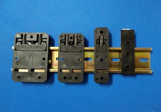48mm Width Universal Molder DIN Rail Clip Nylon Spring Loaded DIN Clip supplier