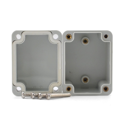 65x50x55 Mm Waterproof Plastic CCTV Junction Box IP66 With Plastic Screws supplier