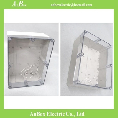 Large Plastic Ip66 320*240*140mm Clear Lid Enclosures supplier
