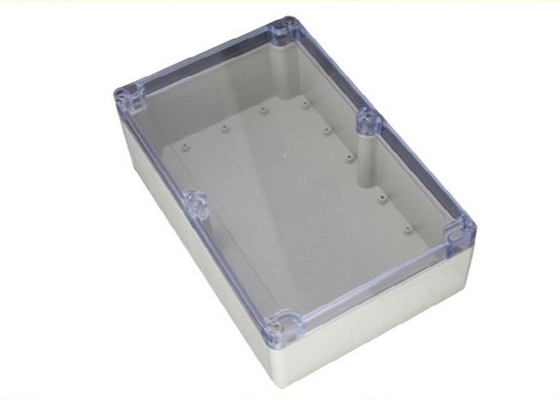 Sealed 263*182*60mm Ip65 Plastic Enclosures With Clear Lid supplier
