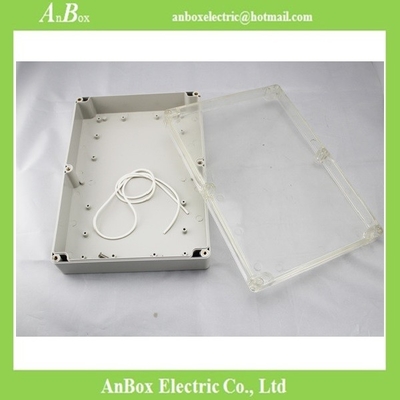 Sealed 263*182*60mm Ip65 Plastic Enclosures With Clear Lid supplier