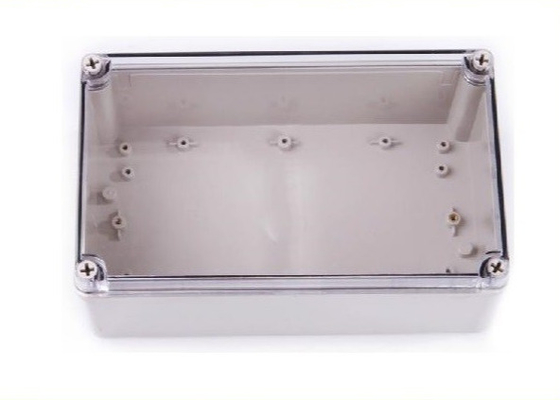 Square Plastic IP66 250*150*130mm Clear Lid Enclosures supplier