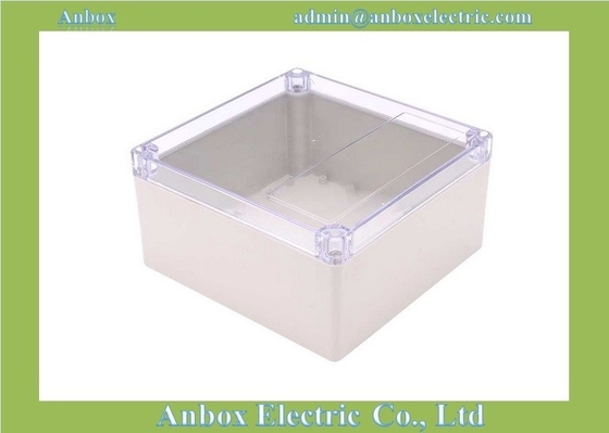 Drill Holes 192*188*100mm Clear Lid Enclosures supplier