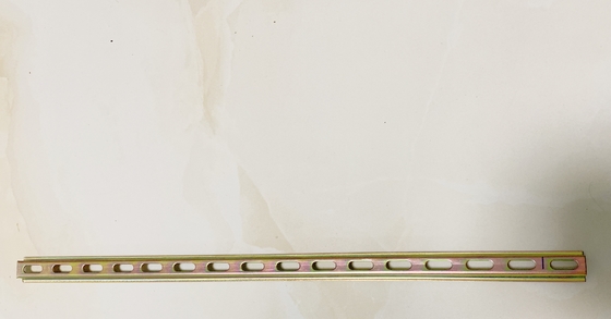 Cutomize Length Steel Mounting DIN Rail TH15-5.5 Width 15mm Height 5.5mm supplier