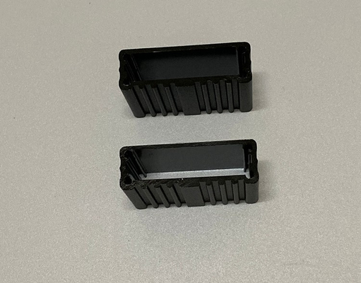 Heat-resistant Metal Small Aluminum Housing 43*14*30mm For Control Panel Enclosure In Anodized Black supplier