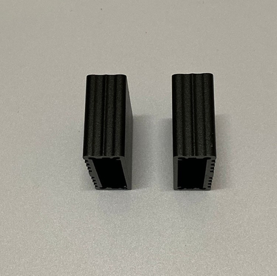 Heat-resistant Metal Small Aluminum Housing 43*14*30mm For Control Panel Enclosure In Anodized Black supplier