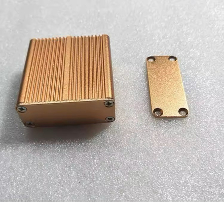High Strength Heat Resistant Extruded Aluminum Enclosure for IoT devices Width 45mm Height 18.5mm supplier