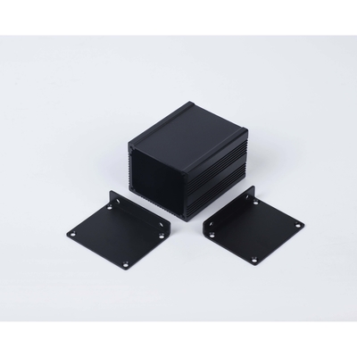 50*40*60mm Cost-effective Anodized Black and Grey Metal Aluminum Housing For Project Box supplier
