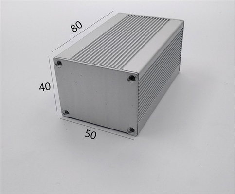 50*40*60mm Cost-effective Anodized Black and Grey Metal Aluminum Housing For Project Box supplier