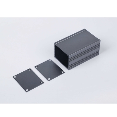 50*40*60mm Cost-effective Anodized Black and Grey Metal Aluminum Housing For Project Box supplier
