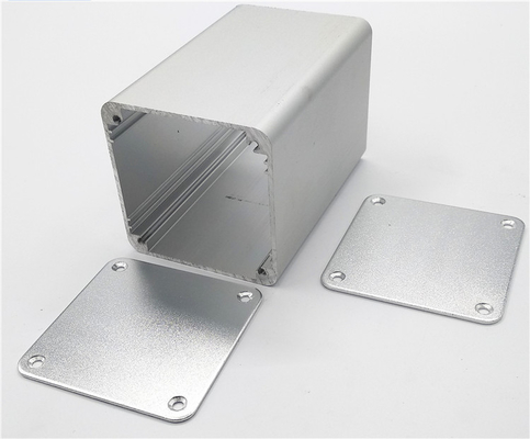 Customizable Design Anodizing White and Black Metal Aluminum Housing Aluminum Box For networking Equipment Size 52*52*80mm supplier