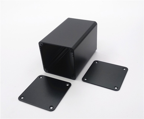 Customizable Design Anodizing White and Black Metal Aluminum Housing Aluminum Box For networking Equipment Size 52*52*80mm supplier